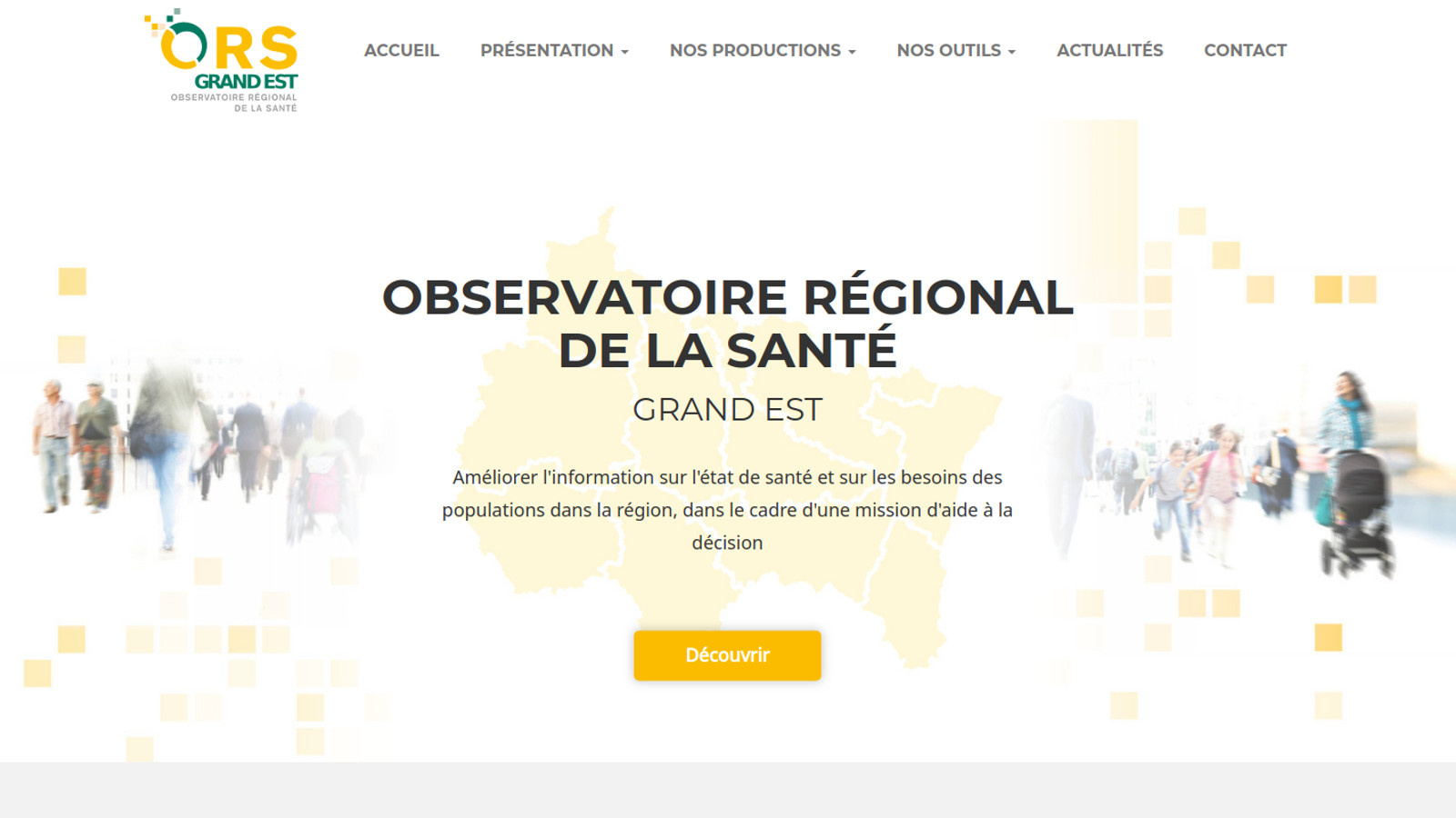 Aperçu site ORS Grand Est